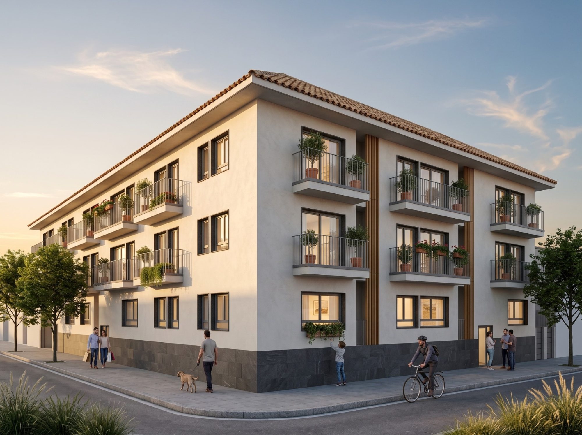 Residencial Cortes de Aragón en El Burgo de Ebro