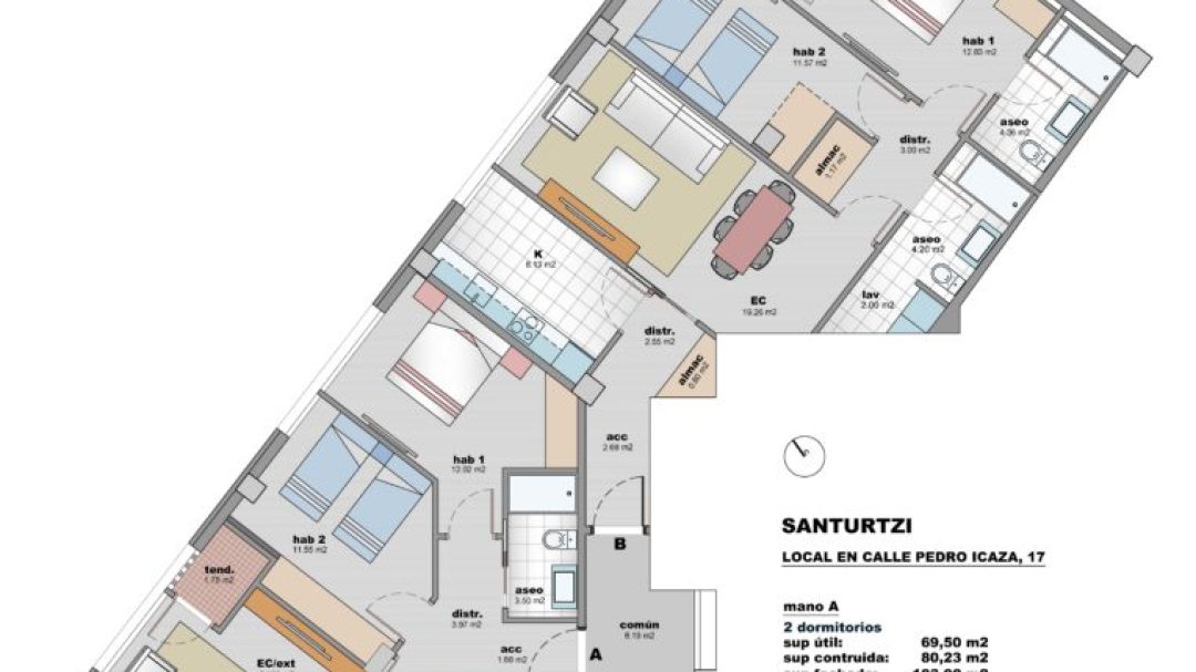 Pedro Icaza - 8 (Santurtzi) venta manos A y B